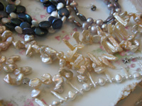 Freshwater, Coin, Stick & Biwa Pearl Necklaces